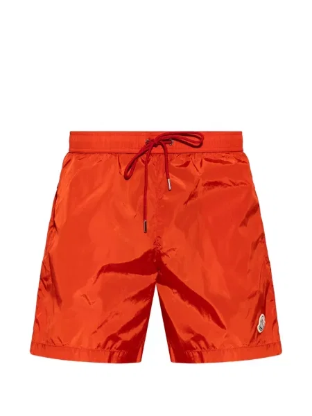 Slip de baie Moncler cu autograf roșu