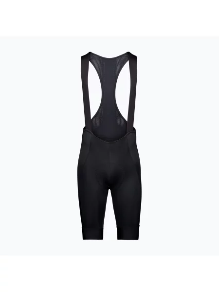 Мъжки къси панталони за колоездене POC Cadence Bib uranium black черно