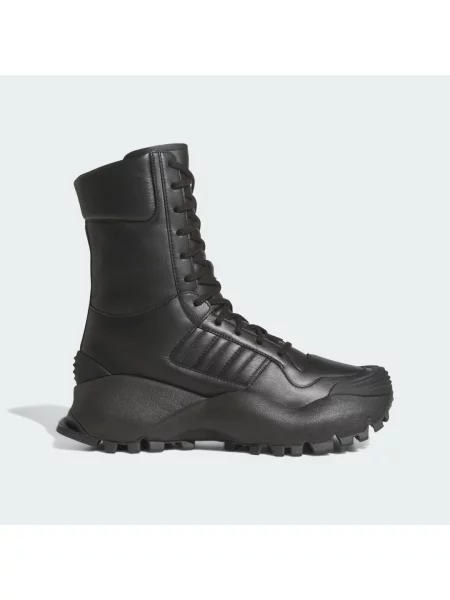 Botki Adidas Originals skórzane czarne