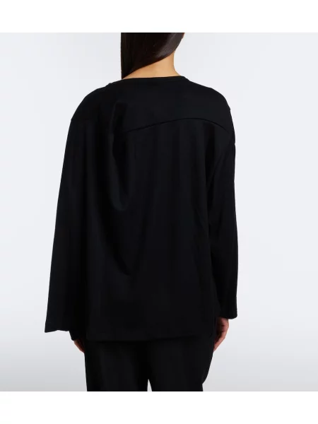 Top Junya Watanabe de lână negru