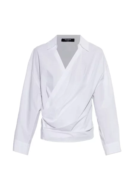 Bluză Balmain plic alb
