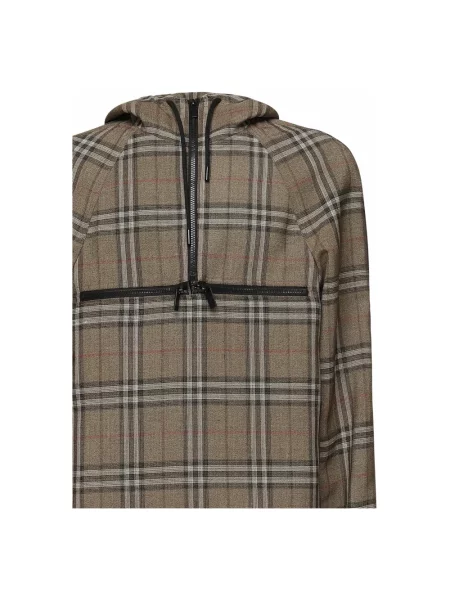 Kurtka Burberry z kapturem ze sznurkiem
