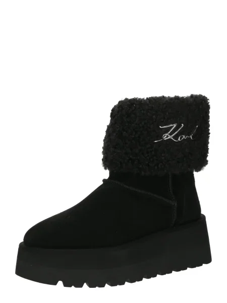 KARL LAGERFELD Snehule čierna