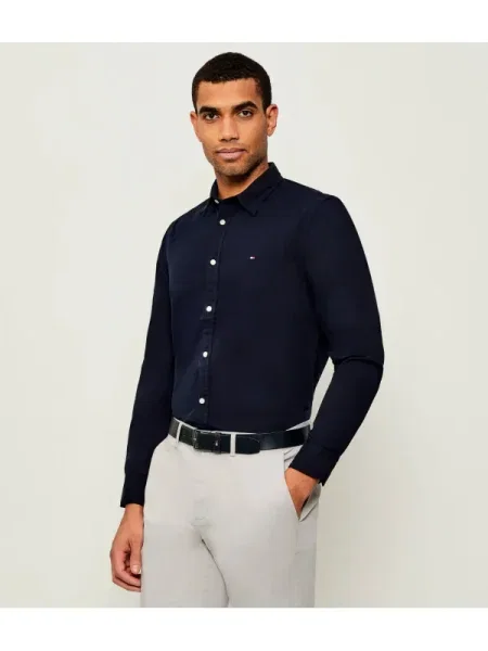 Tommy Hilfiger Cămașă Bleumarin