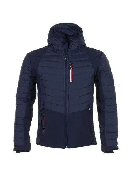 Geacă Peak Mountain softshell albastru