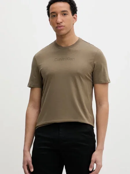 Calvin Klein basic tričko zelené