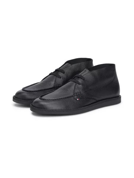 TOMMY HILFIGER Botine Chukka negru