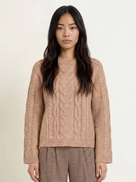 Grace & Mila Sweter Arcelin beige beżowy