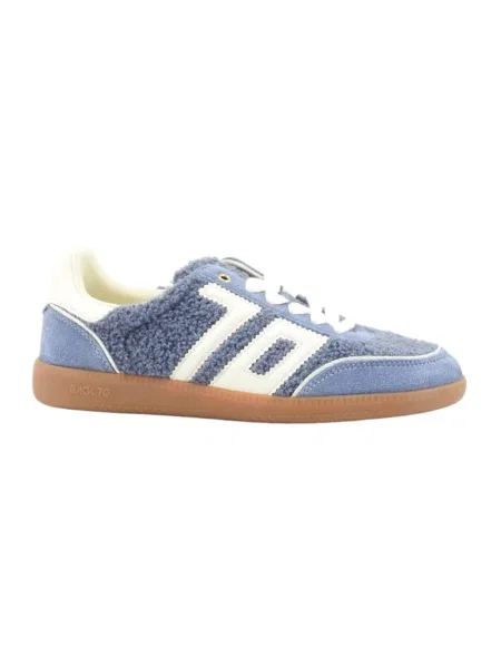 Sneakersy Back70 skórzane niebieskie