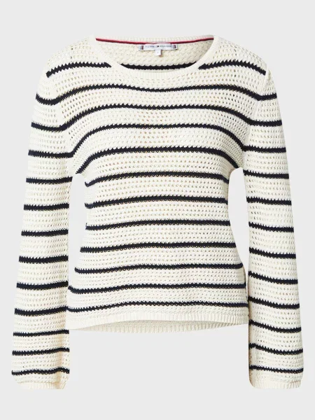 Смугастий светр Tommy Hilfiger білий