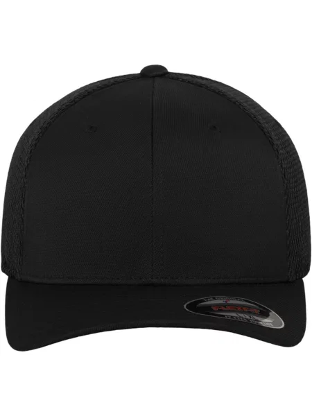 Kapa Flexfit z mrežo črna