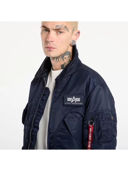 Alpha Industries geacă bomber CWU 45 07 bărbați de tranziție albastru