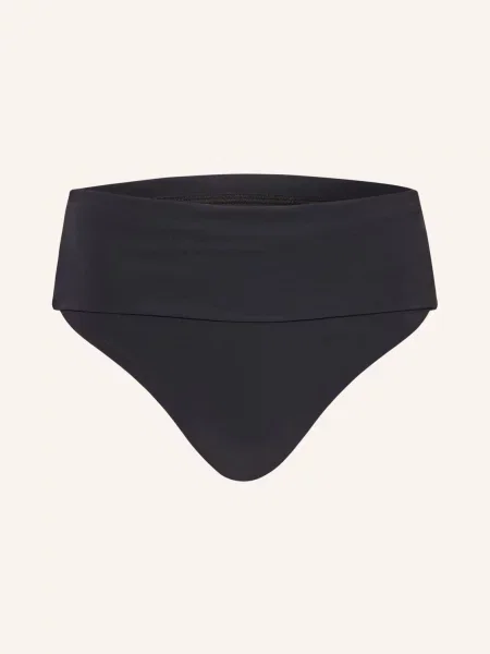 Jets Australia Dół Od Bikini Z Wysokim Stanem Fold Down schwarz czarny