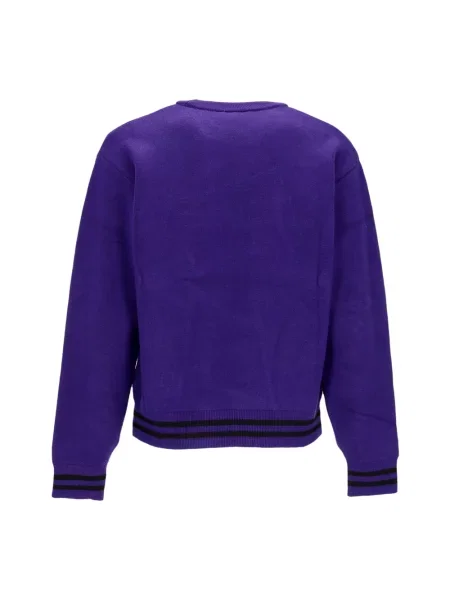 Sweter Carhartt Wip wełniany z okrągłym dekoltem czarny