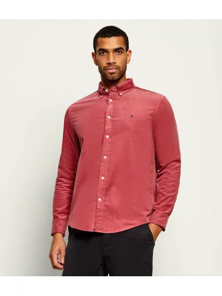 Tommy Hilfiger Cămașă | catifea reiată roșu