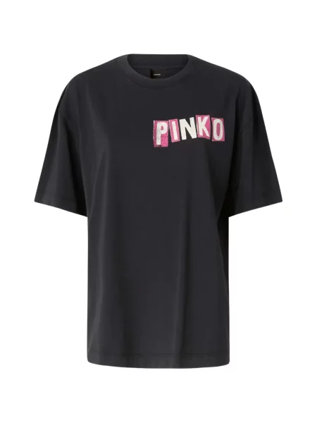 Tricou Pinko cu imagine negru