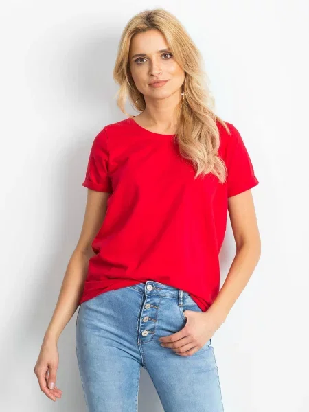 Tricou Fashionhunters roșu