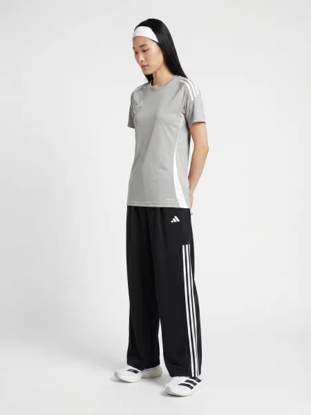Tricou Adidas din jerseu gri