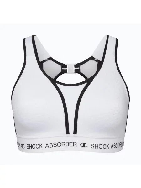 Biustonosz treningowy Shock Absorber Ultimate Run Bra Padded biały
