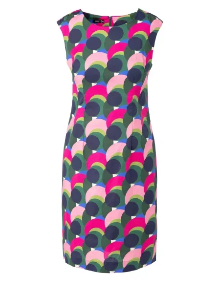 Quiosque Rochie albastru / verde / roz negru