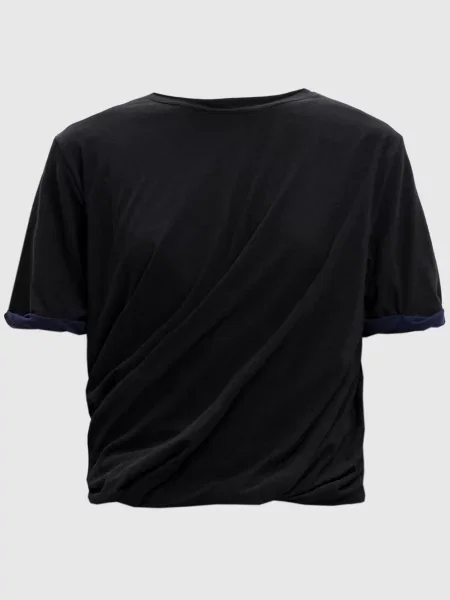 Футболка з ефектом накладання шарів Juun.j чорна