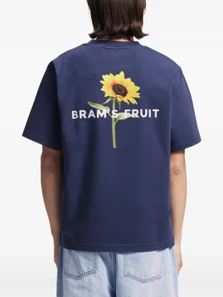 Tricou Bram’s Fruit cu imagine albastru