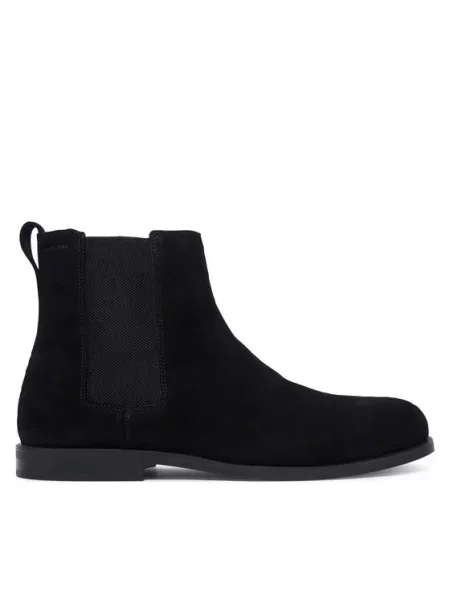 Calvin Klein Ghete Jodhpur Ess Rubber Chelsea Su negru