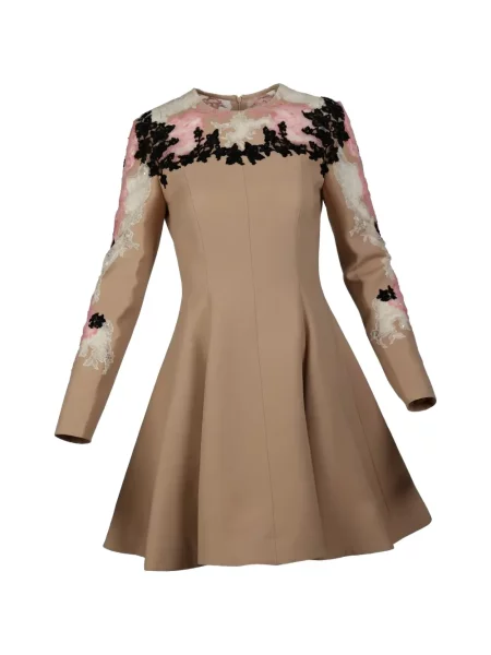 Rochie mini Valentino Garavani cu model floral din dantelă