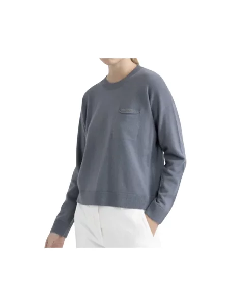 Sweter Peserico wełniany szary