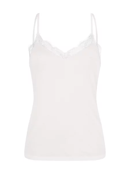 S.Oliver Bluză de noapte alb