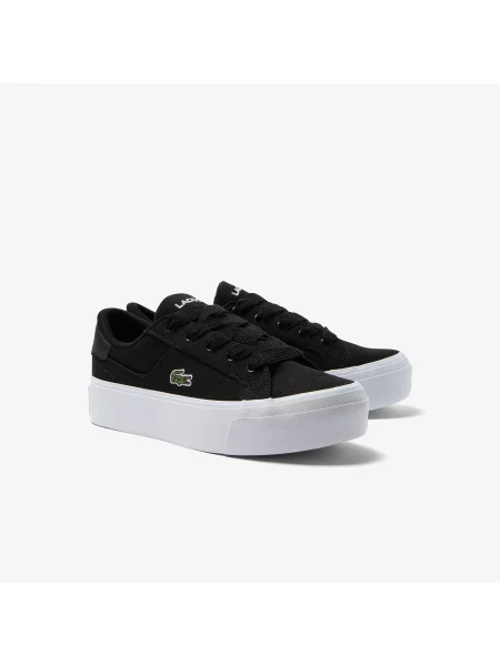 Lacoste Sneakersy Na Platformie Ziane czarne