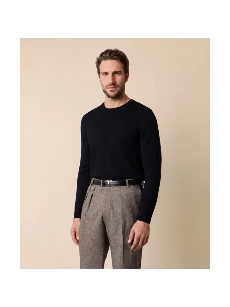 Sweter Brooks Brothers wełniany czarny