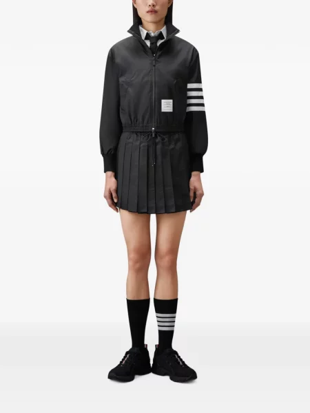 Geacă Thom Browne alergare negru