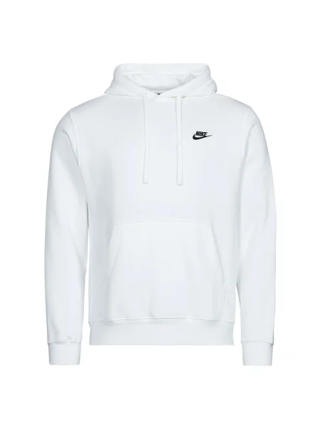 Hanorac din fleece Nike din fleece alb