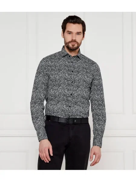 Tommy Hilfiger Cămașă FLORAL negru