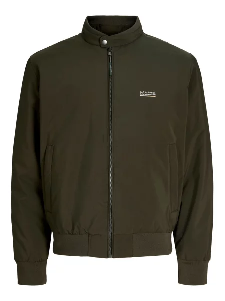 JACK & JONES Geacă de primăvară-toamnă JJEBROOKLYN oliv