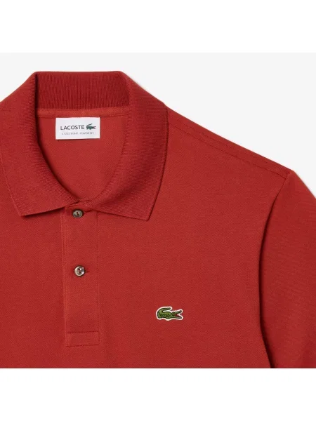 Lacoste поло чоловіче Classic Fit коричневе