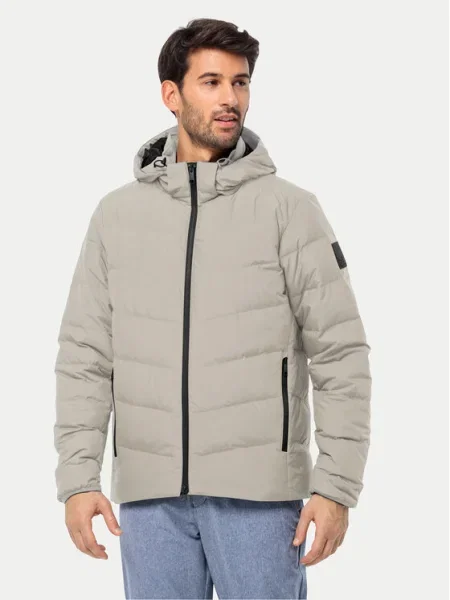 Jack Wolfskin Geacă din puf Colonius gri