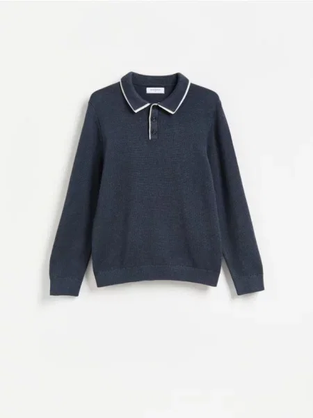 Gulerat tricou polo Reserved