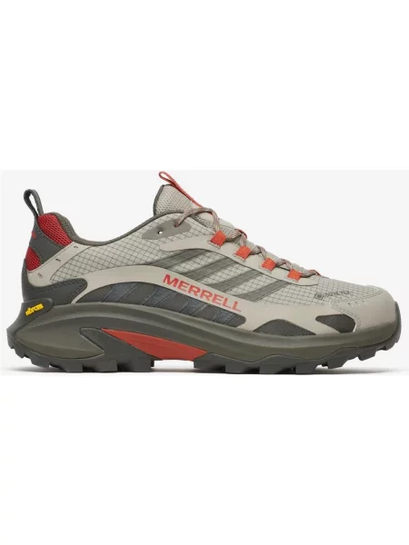 Buty do biegania Merrell Moab Speed 2 GORE-TEX szary ciemny czerwony 40 czarny