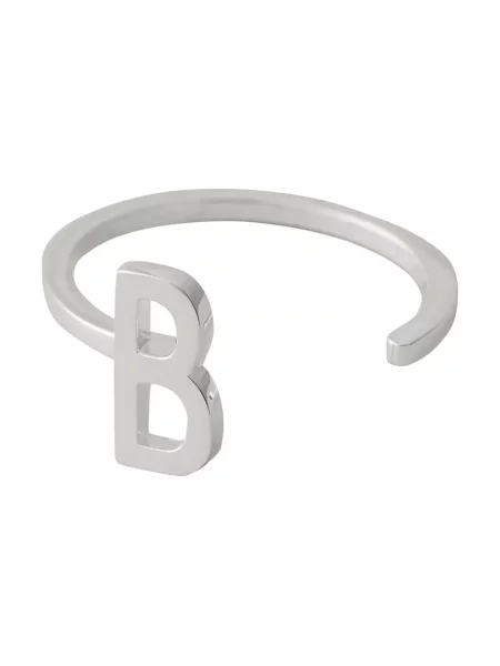 Сребърен пръстен Design Letters