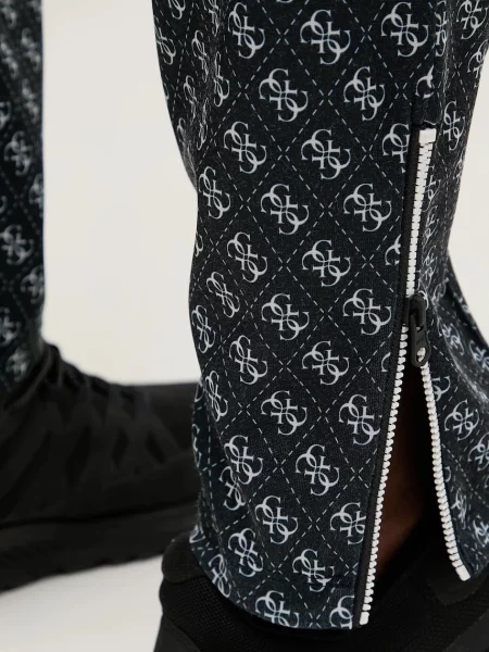 Спортивні штани Guess KORBIN візерунок чорний