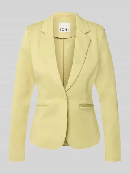 Żakiet o kroju slim fit z z wypustkami model KATE' Ichi