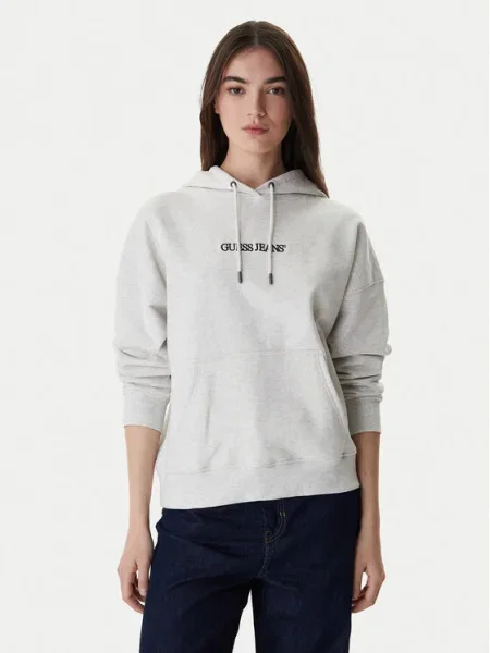 Guess Jeans Суитшърт сив