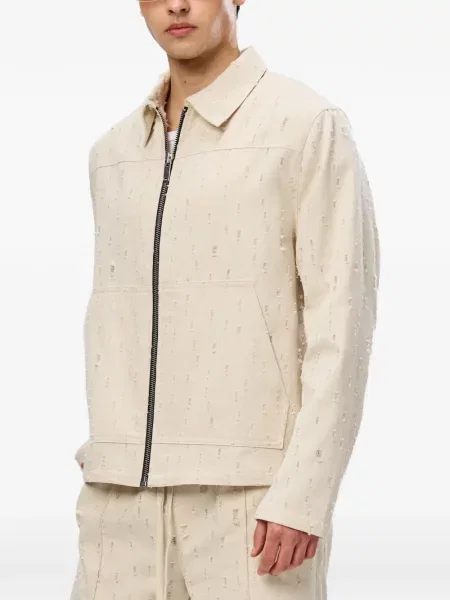 Риза Hamza с протрити краища