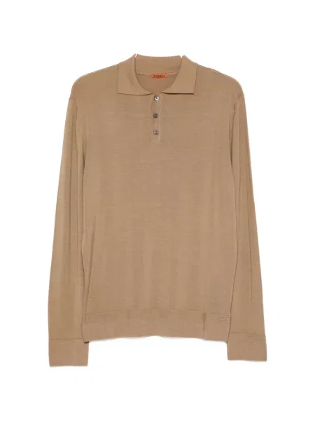 Lung tricou polo Barena