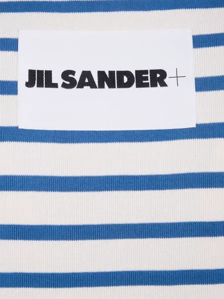 Tricou Jil Sander cu dungi