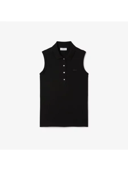 Поло Lacoste черное