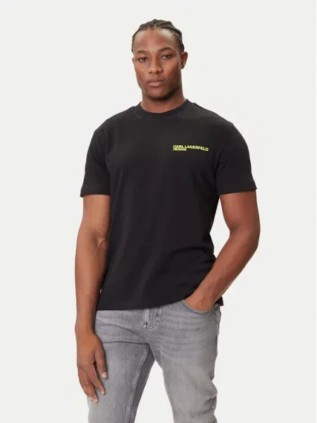 Karl Lagerfeld Jeans T-shirt crna