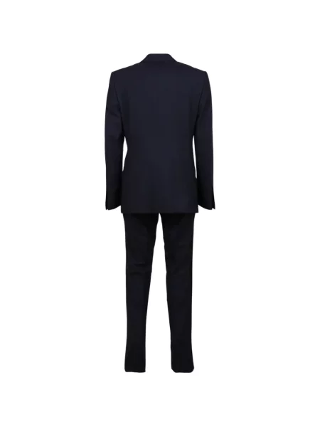 Costum Tom Ford din satin albastru